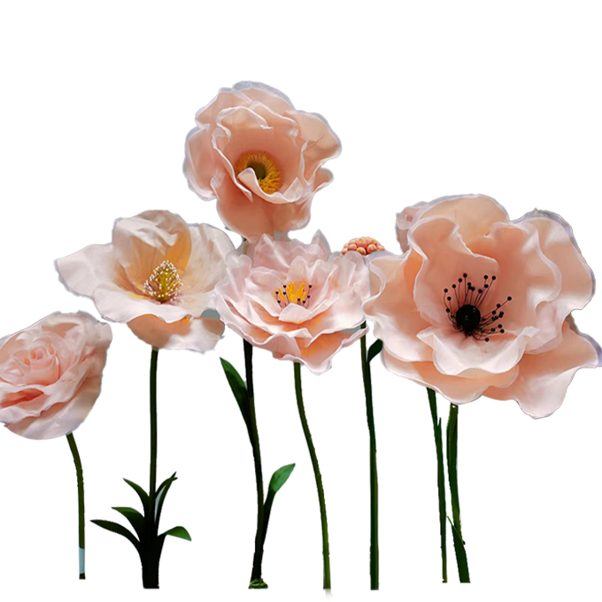 手工花大芙蓉婚礼花活动花艺